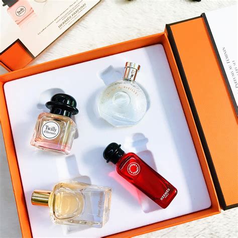 hermes ladies mini coffret gift set|Hermes replica coffret mini set.